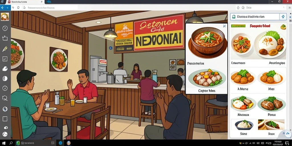 Tangkapan layar memperlihatkan fitur item koleksi yang menarik.