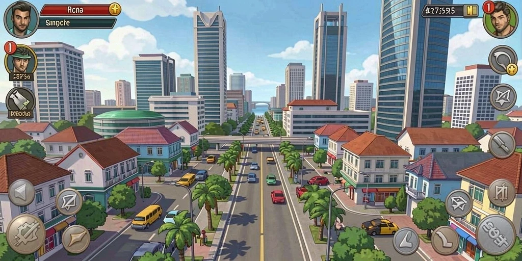 Fitur multiplayer yang memungkinkan bermain bersama teman.