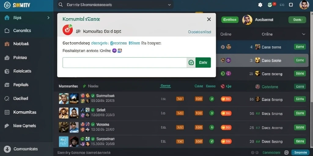 Statistik pertandingan yang selalu diperbarui.